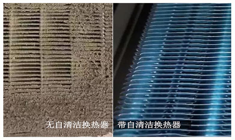 帶清洗功能與不帶清洗功能對比