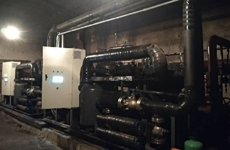 高效能的主通風(fēng)機(jī)乏風(fēng)回收利用裝置，乏風(fēng)熱泵系統(tǒng)