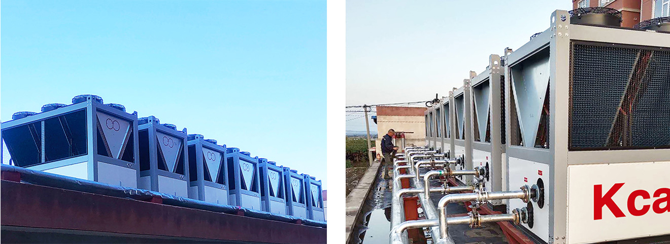 小區(qū)供暖熱源用空氣能熱泵，舒適宜居的取暖體系